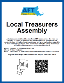 Treasurers Assembly Poster